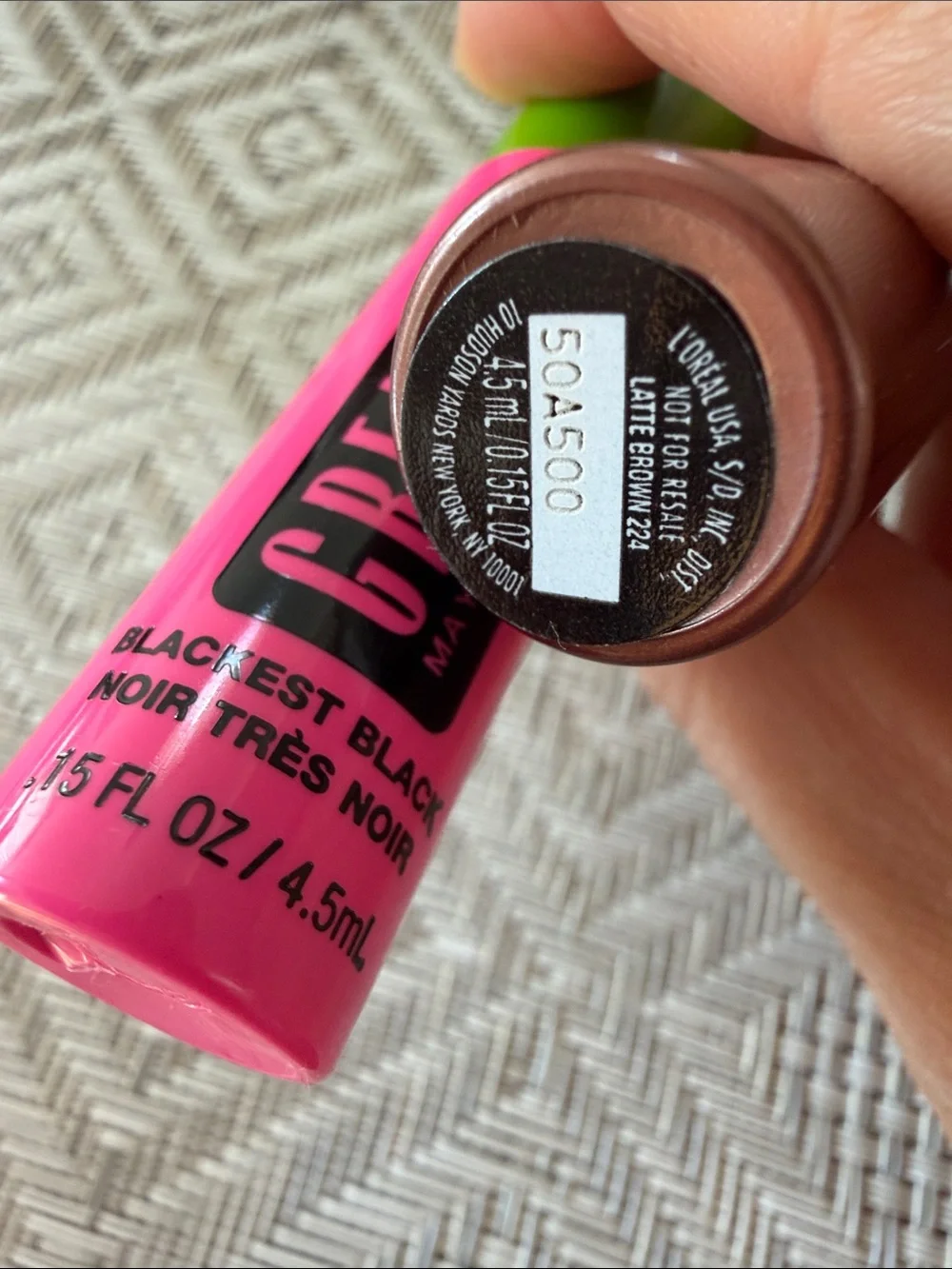 Two Mascara includes Black Maybelline Great Lash and Brown L’oreal Lash Paradise